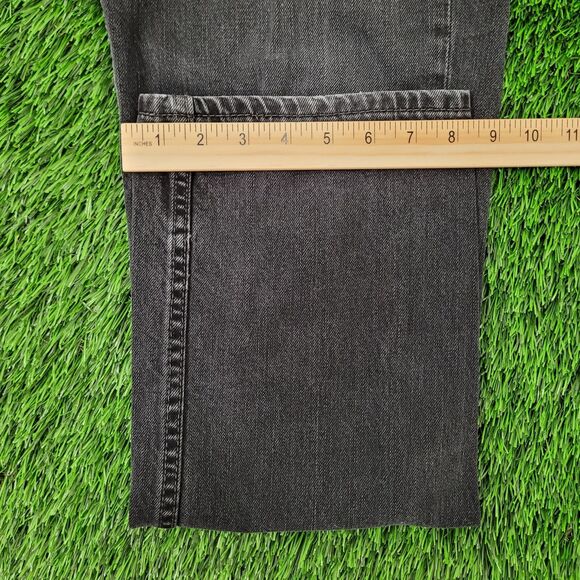 LEVIS 514 Straight Jeans 32x31 (33x32) Black Faded All-Over - Picture 15 of 16